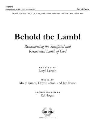 Behold the Lamb! - Set of Parts