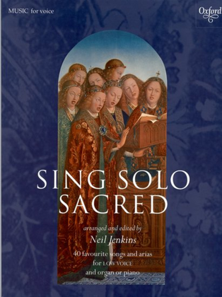 Book cover for Sing Solo Sacred