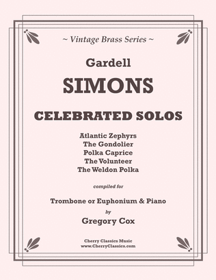 Celebrated Solos for Trombone or Euphonium & Piano