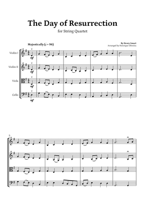 Book cover for The Day of Resurrection (String Quartet) - Easter Hymn