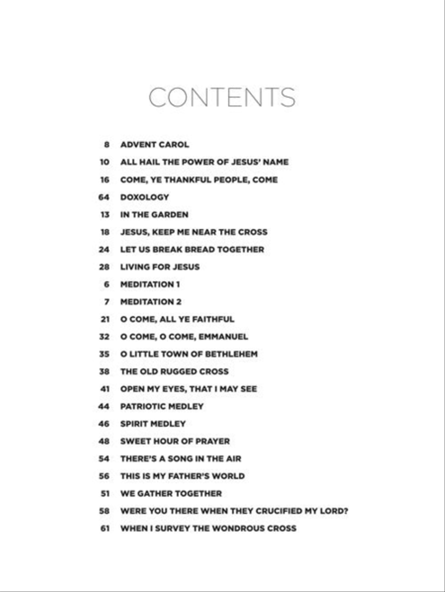 Solos for the Sanctuary - Seasons Piano Solo scores gallery preview page 5