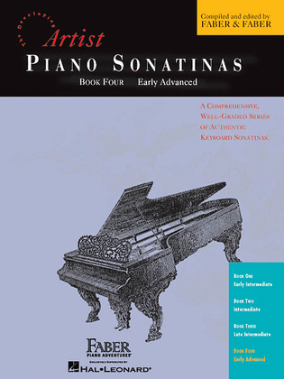 Book cover for Piano Sonatinas - Book Four