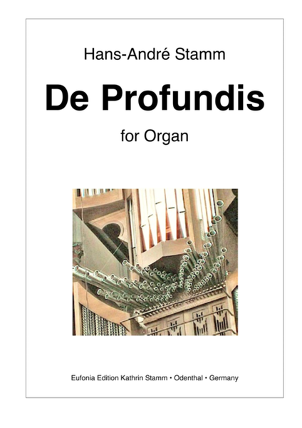 De Profundis for organ