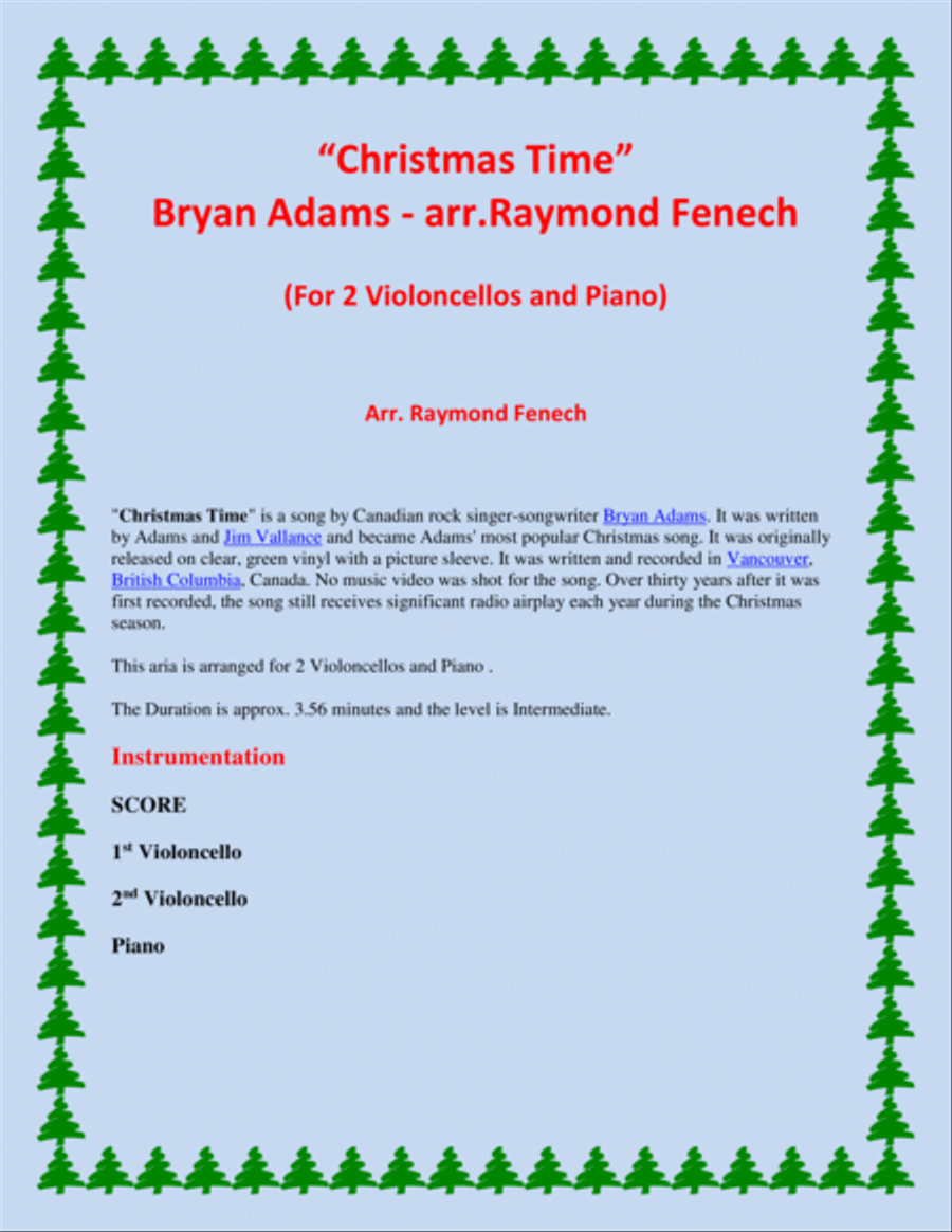 Christmas Time String Duet scores gallery preview page 2