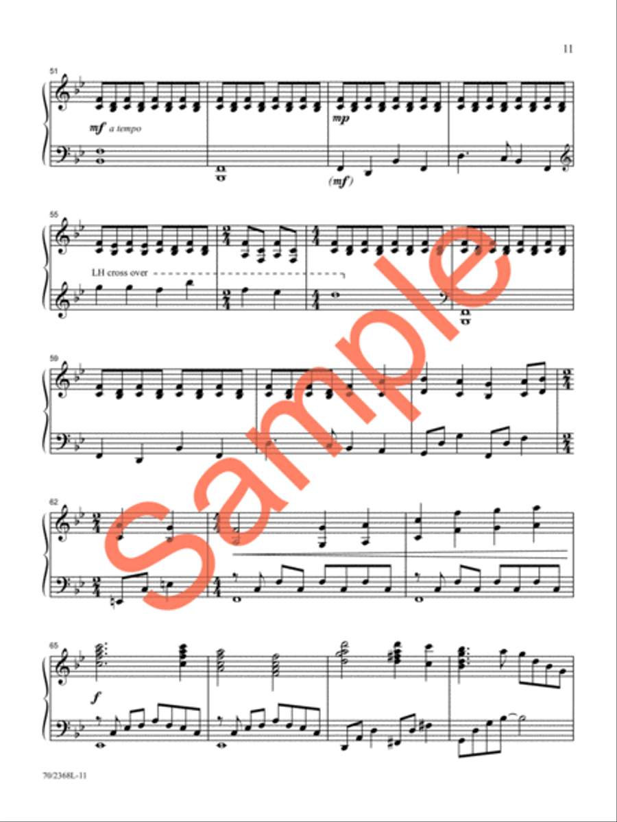 Glad Tidings of Great Joy Piano Solo scores gallery preview page 10