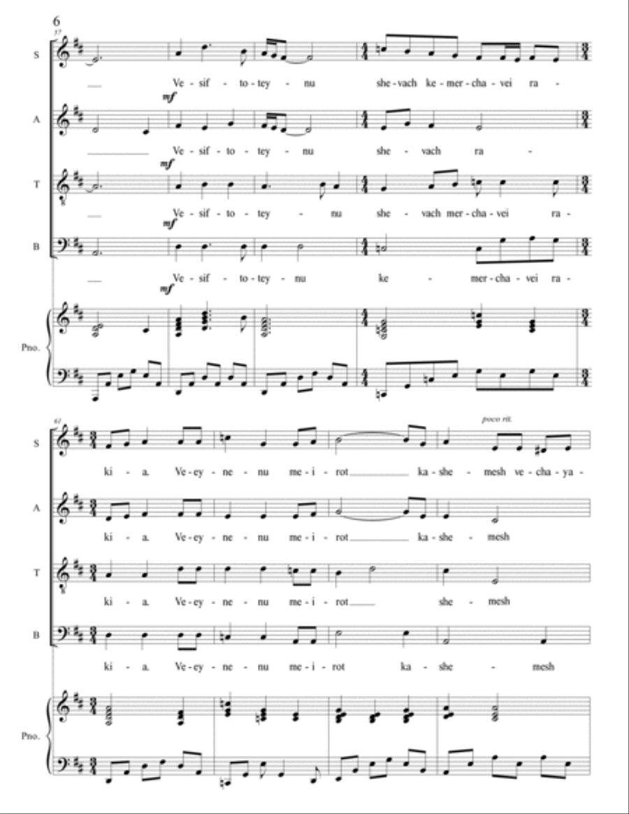 Veilu Finu 4-Part scores gallery preview page 6