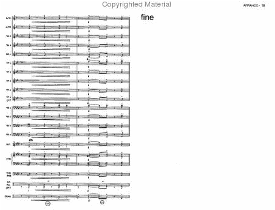 Arranco Jazz Ensemble scores gallery preview page 17