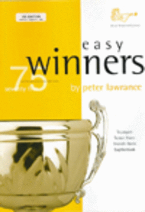 Easy Winners (Trumpet/Trombone/Euphonium with CD)