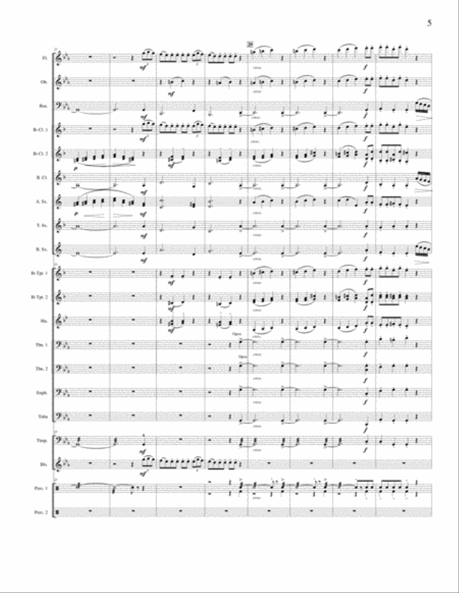 Dance of the Sugar-Plum Fairy for Concert Band Concert Band scores gallery preview page 5
