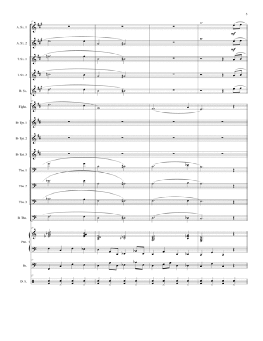 Dreamsville Dreamsville Jazz Ensemble scores gallery preview page 5