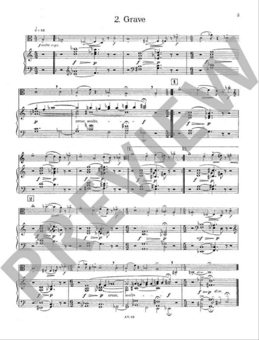 Thema mit Variationen Piano Accompaniment scores gallery preview page 3