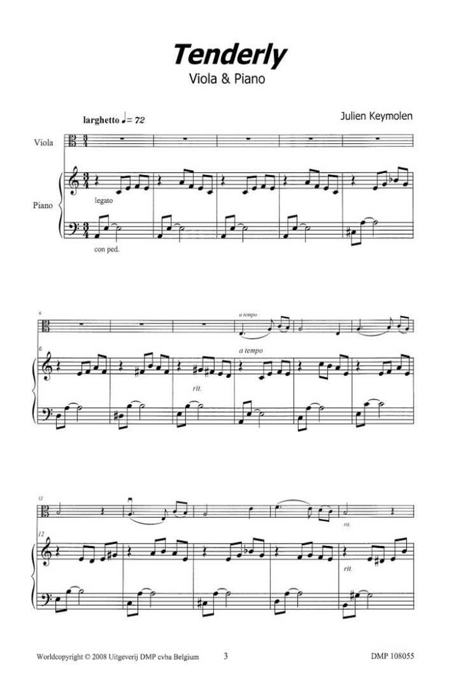 Tenderly Piano Accompaniment scores gallery preview page 2