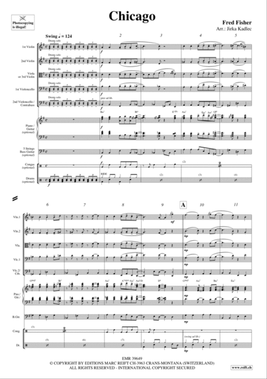 Chicago Bass Guitar scores gallery preview page 2