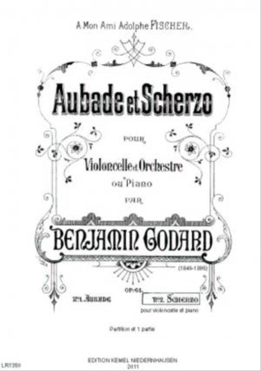 Aubade et scherzo Orchestra scores gallery preview page 1