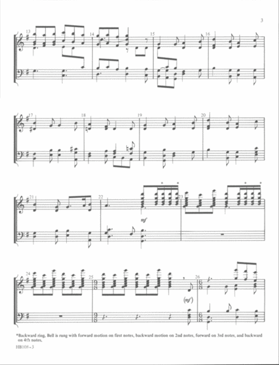 I Saw Three Ships - Gillespie 4-Octaves scores gallery preview page 7
