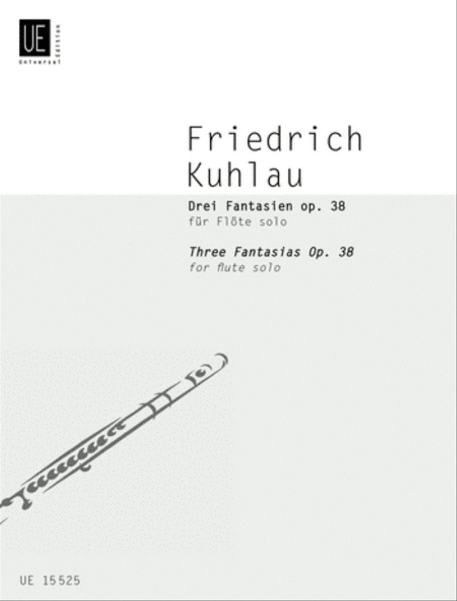 3 Fantasias Op. 38 Chamber Music scores gallery preview page 1