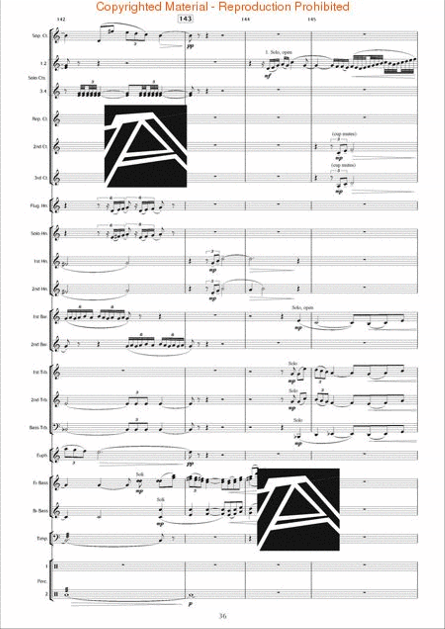 Surround Sound Brass Band scores gallery preview page 37