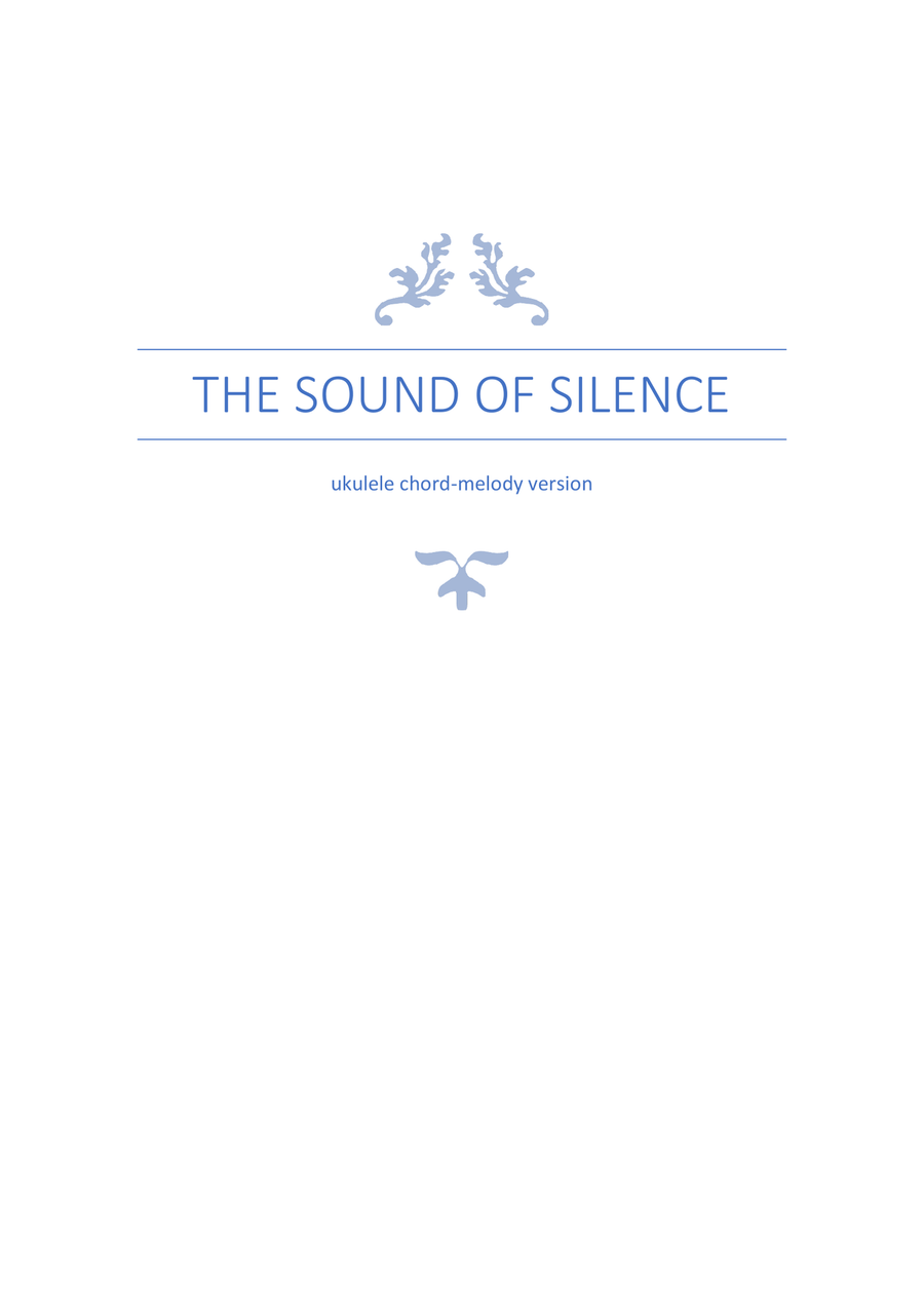 The Sound Of Silence Ukulele scores gallery preview page 1