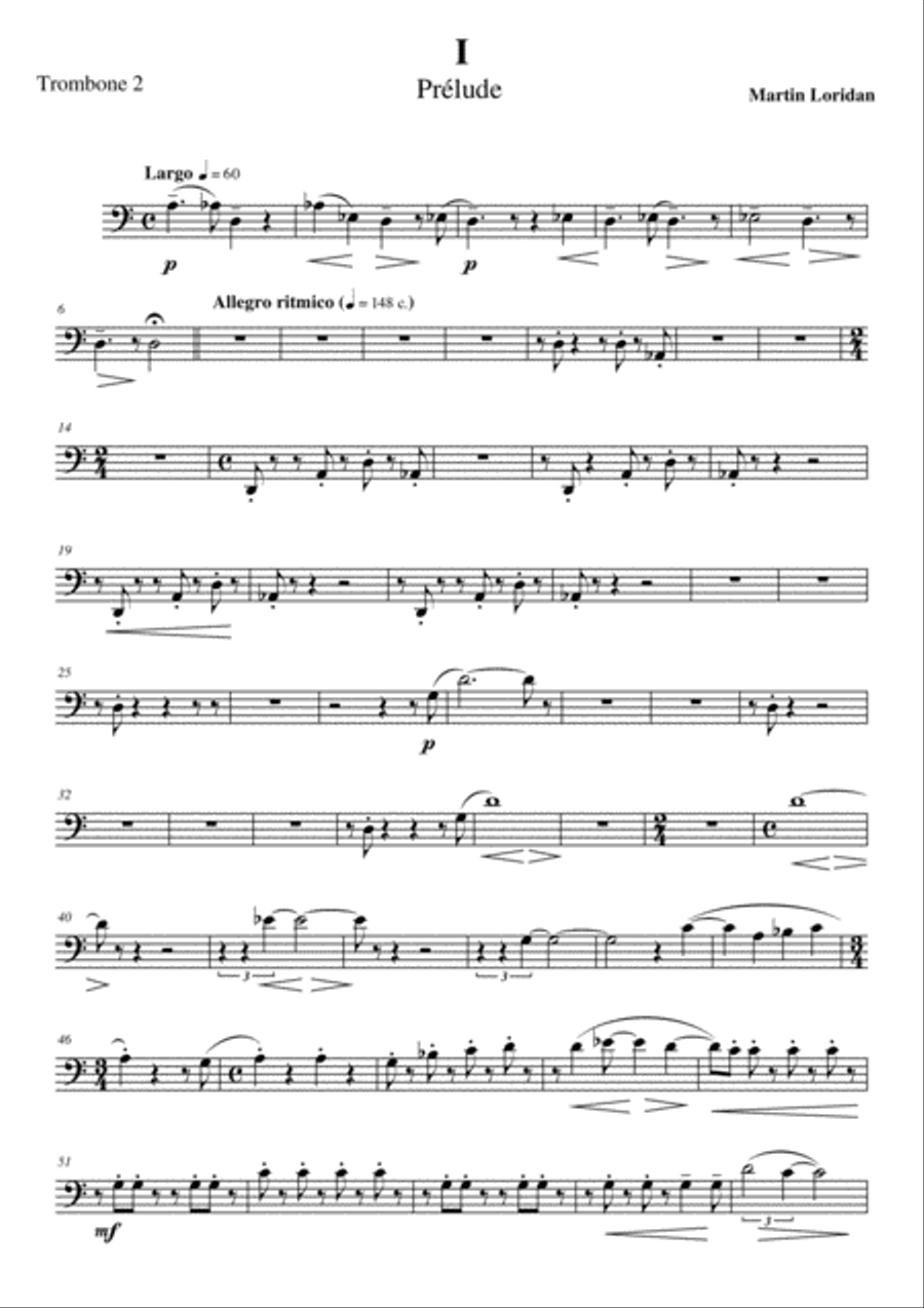 Trombone quartet n°1 