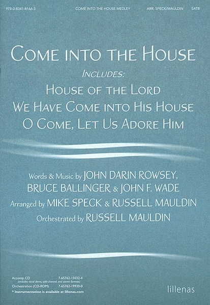 Come Into the House, Medley (Anthem) image number null