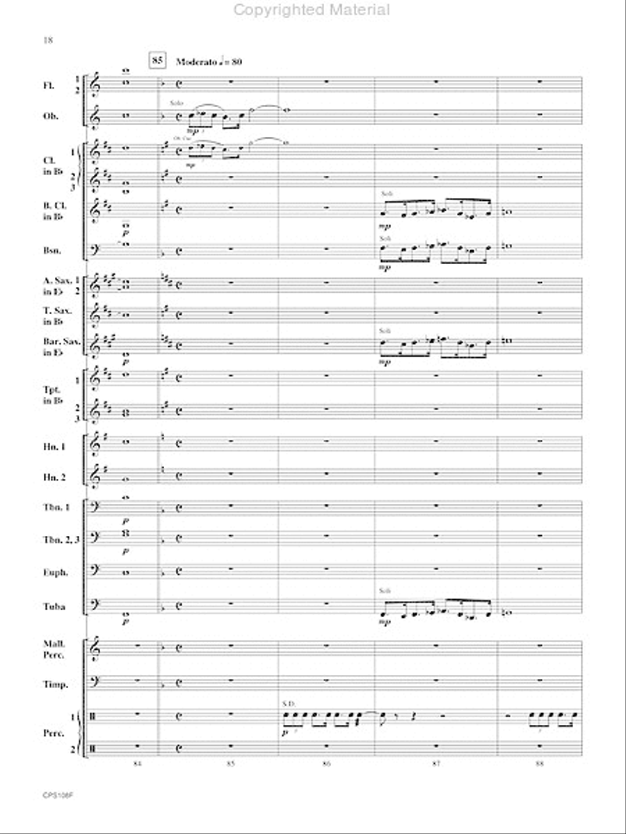 Aisling Gaelach Concert Band scores gallery preview page 19