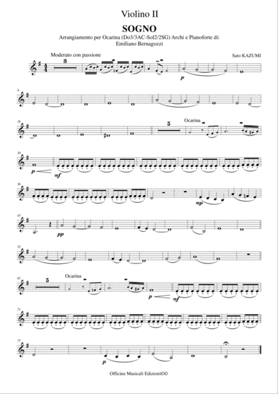 Sogno Small Ensemble scores gallery preview page 4