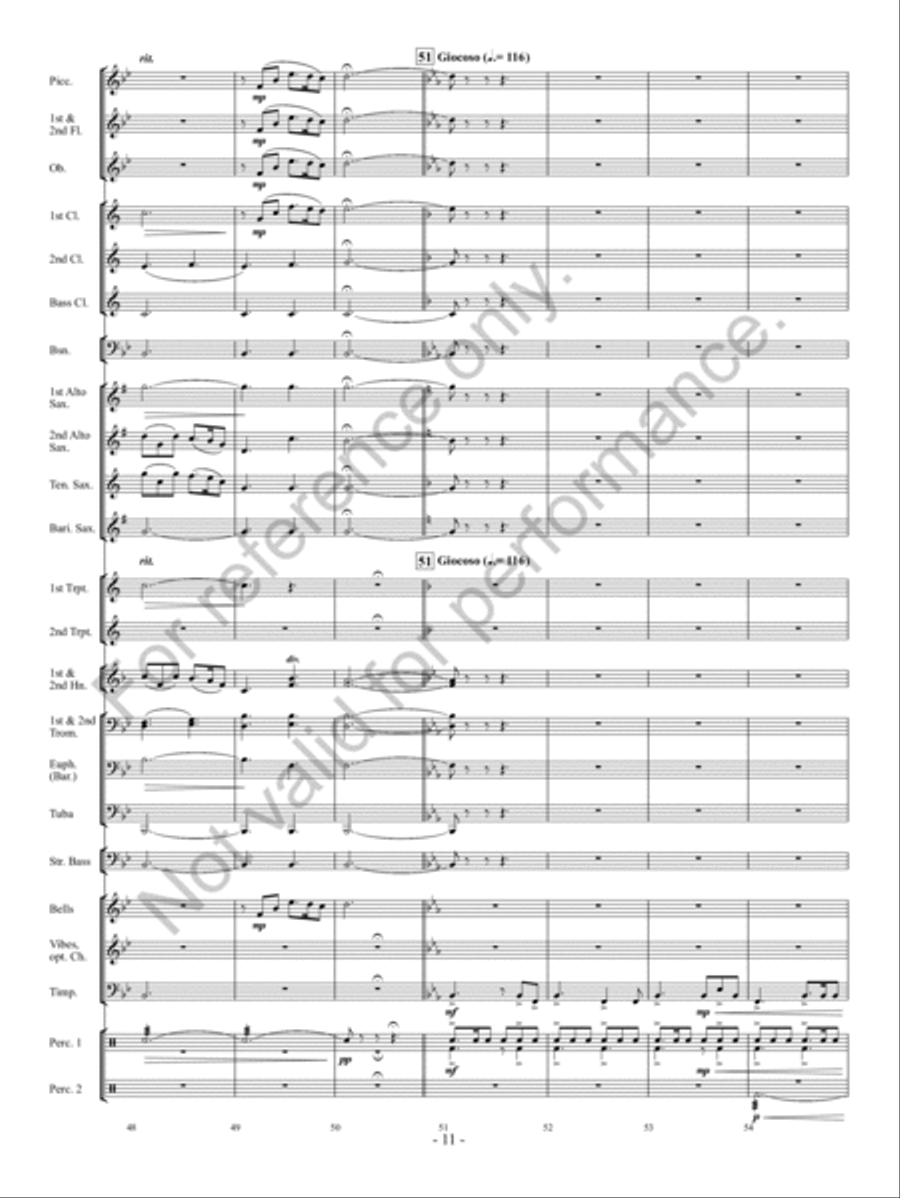 As Spring Arrives As Spring Arrives Concert Band scores gallery preview page 10