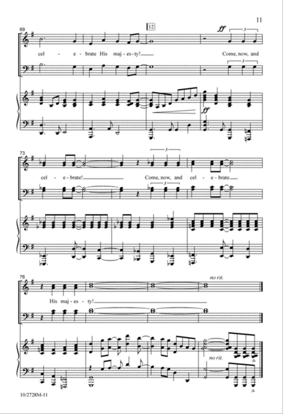 Let Creation Sing! 2-Part scores gallery preview page 11