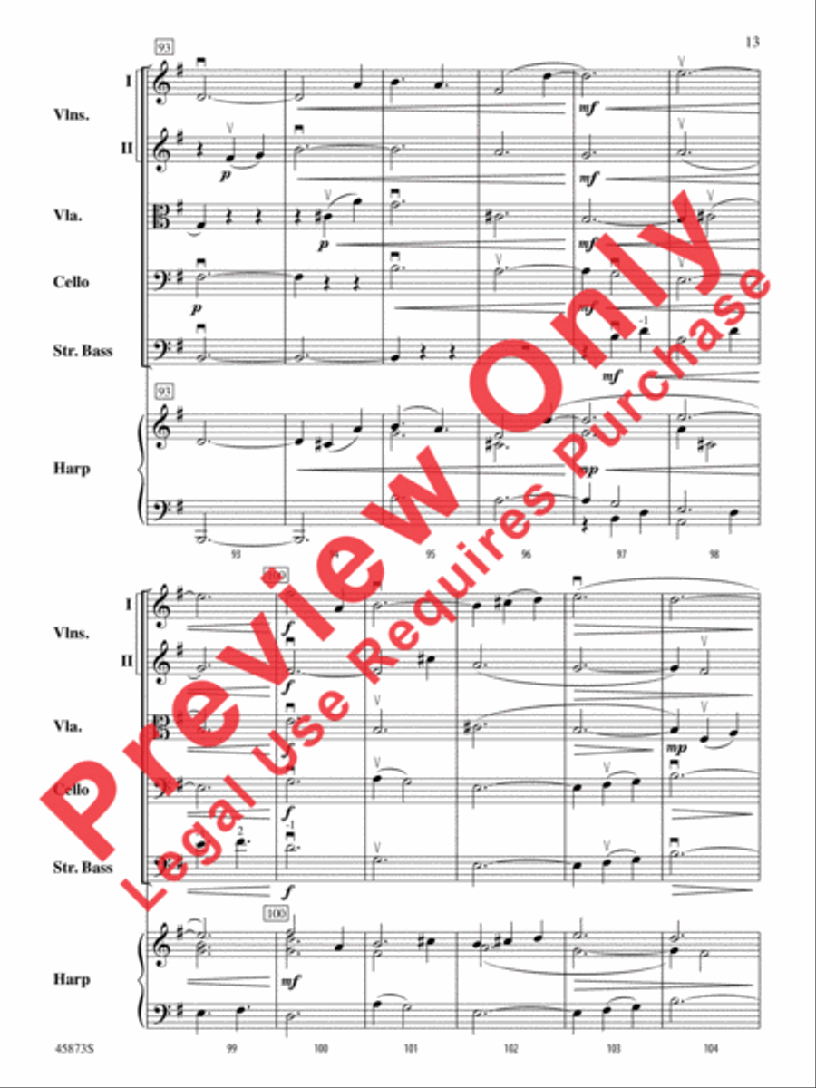 Rogue Rider Rogue Rider String Orchestra scores gallery preview page 13