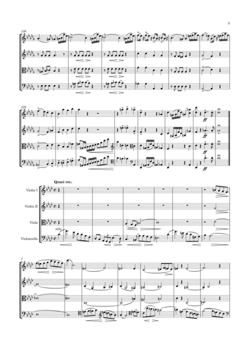 Zitterbart - String Quartet No.6 in D flat major, "Urganda the Fairy" image number null