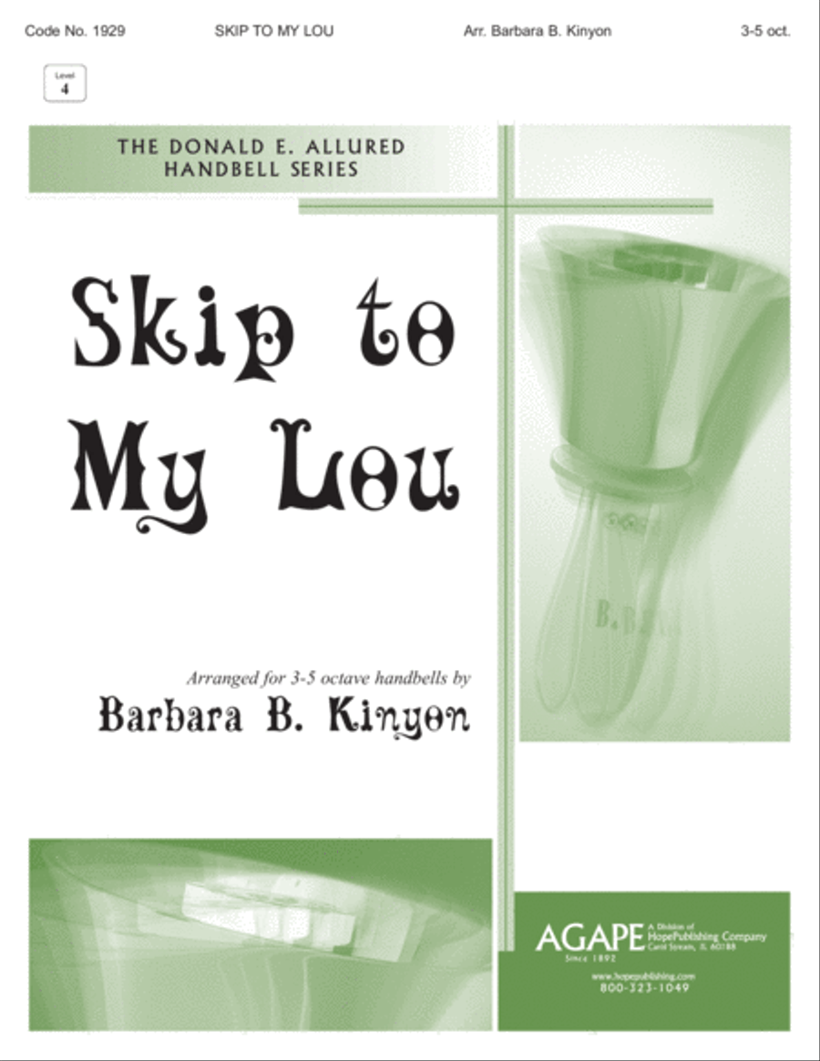 Skip to My Lou Handbell Choir scores gallery preview page 1