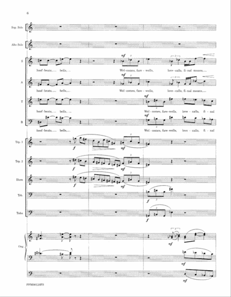 Transfiguration: An Ecumenical Mass - Full Score Divisi scores gallery preview page 9