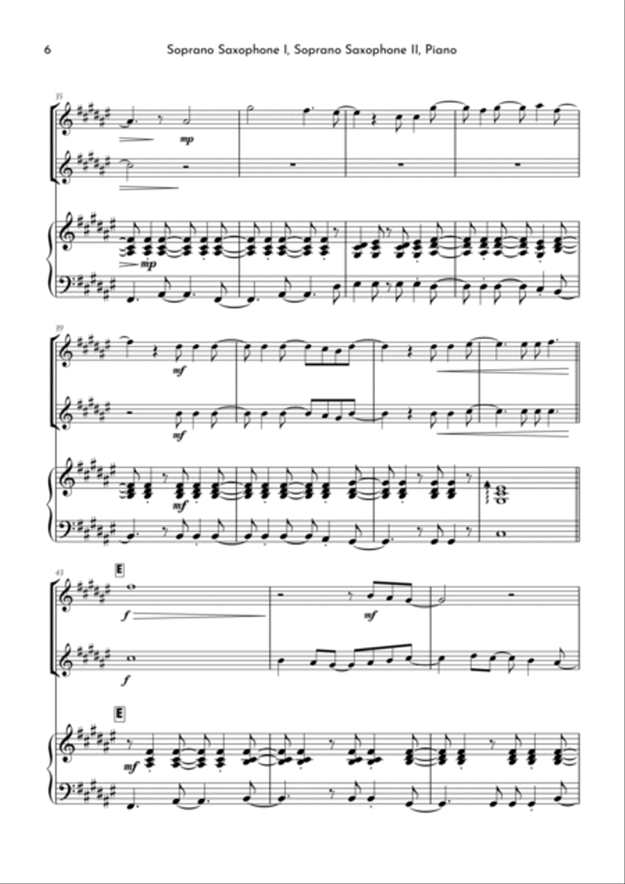 More Than Words Woodwind Duet scores gallery preview page 6