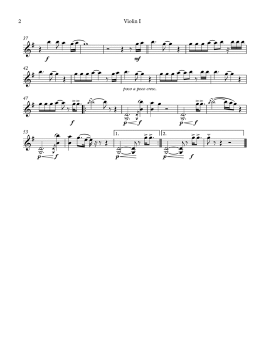 Free Fallin' String Quartet scores gallery preview page 6