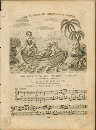 The Maltese Boatman's Song