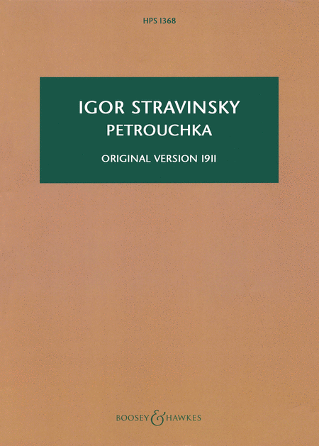 Petrouchka (Original Version 1911) Study Score