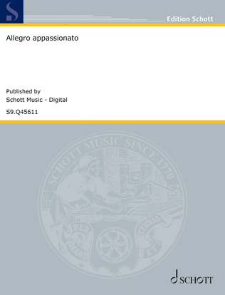 Book cover for Allegro appassionato