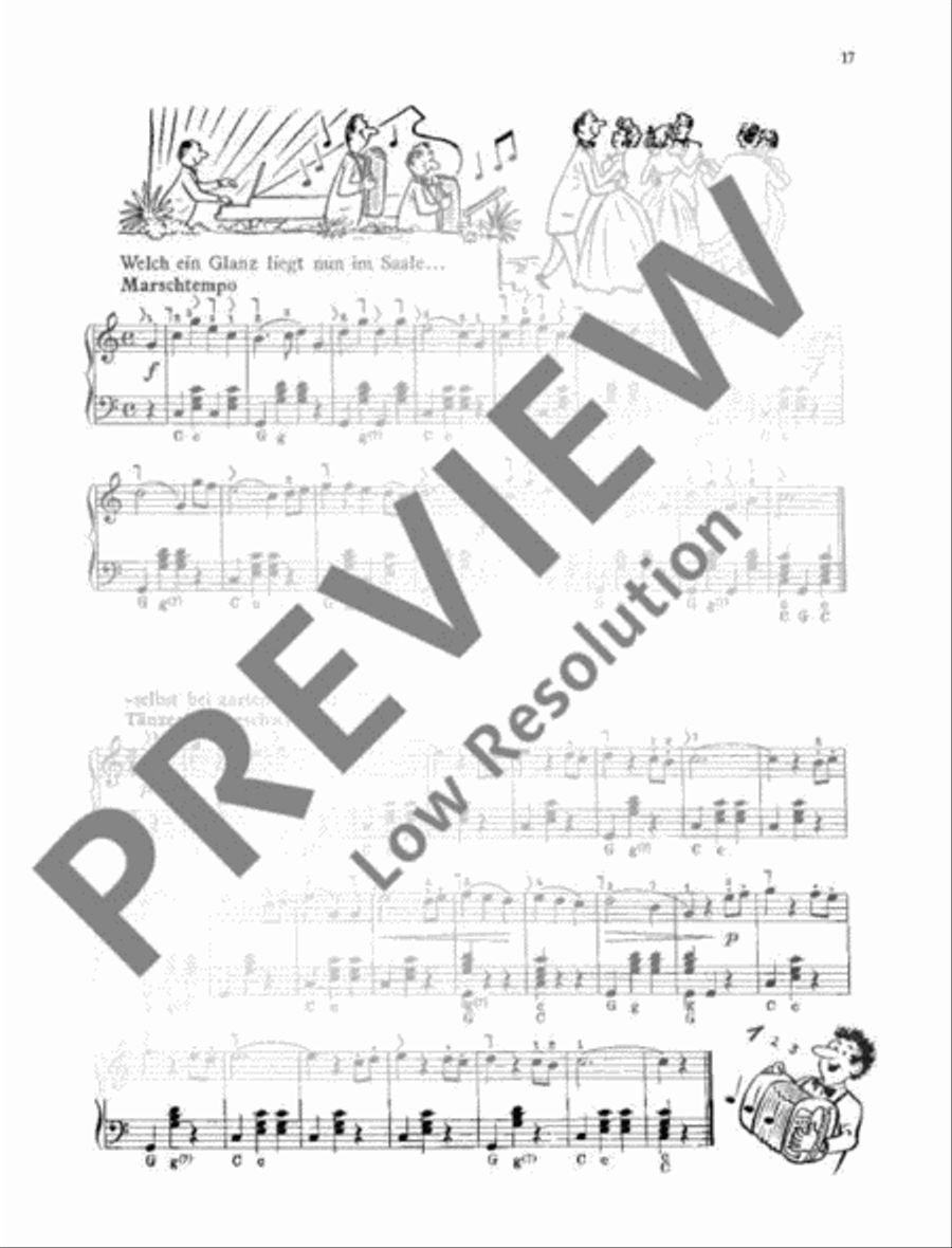 Das große Anfänger-Buch für Akkordeon Accordion scores gallery preview page 18