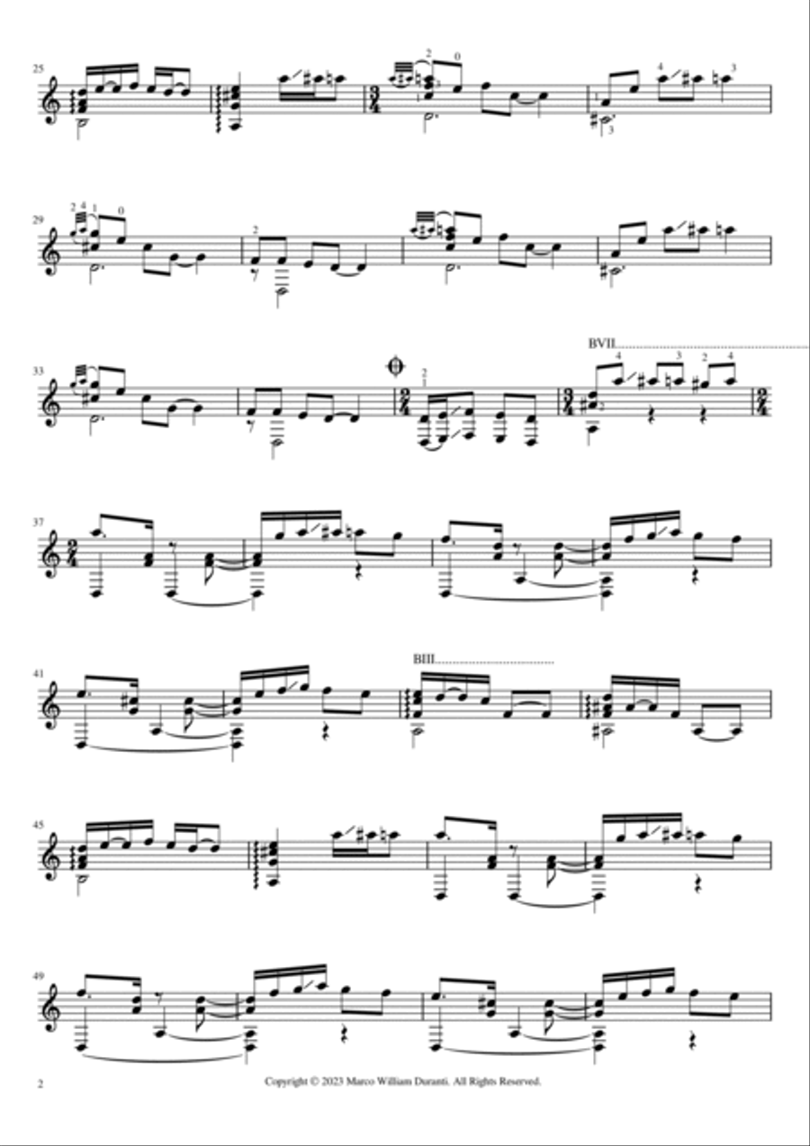 Tango Tango Acoustic Guitar scores gallery preview page 2