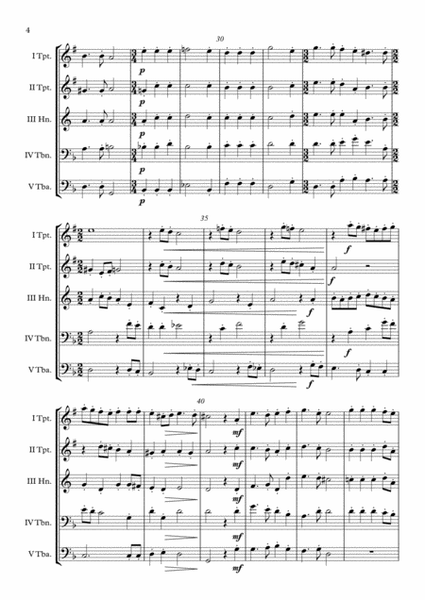 About The May Pole (Thomas Morley) Brass Quintet arr. Adrian Wagner image number null