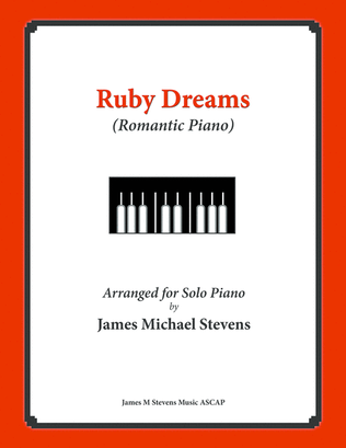 Book cover for Ruby Dreams (Romantic Piano)