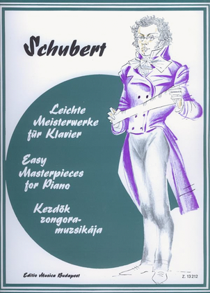 Book cover for Leichte Meisterwerke für Klavier Schubert