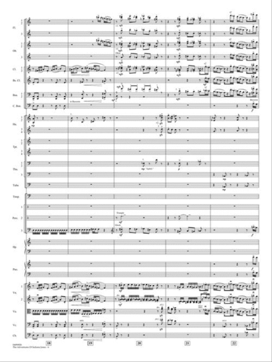 The Adventures of Indiana Jones Full Orchestra scores gallery preview page 7
