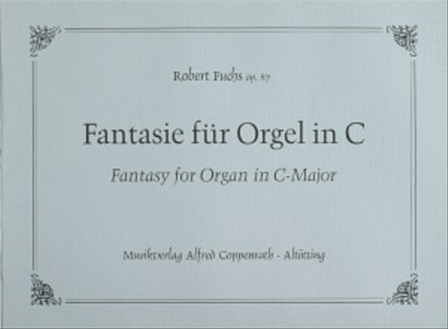 Fantasy for Organ in C-Major Organ scores gallery preview page 1