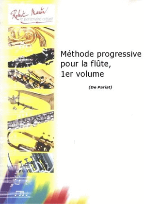 Book cover for Methode progressive pour la flute, 1er volume