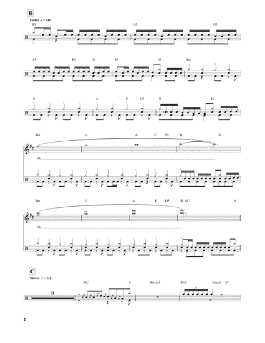 2112 - I. Overture Drum Set scores gallery preview page 2