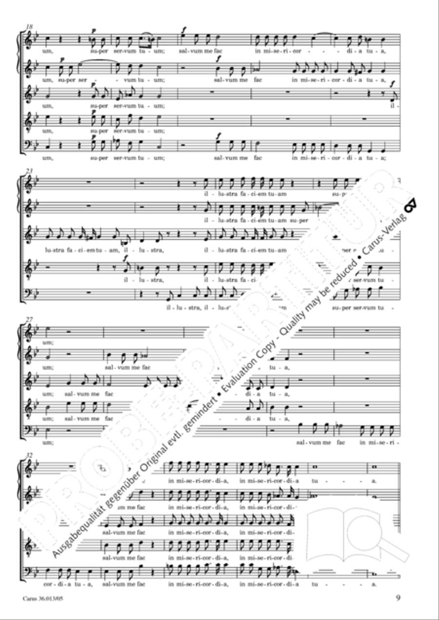 Membra Jesu nostri SSATB scores gallery preview page 10