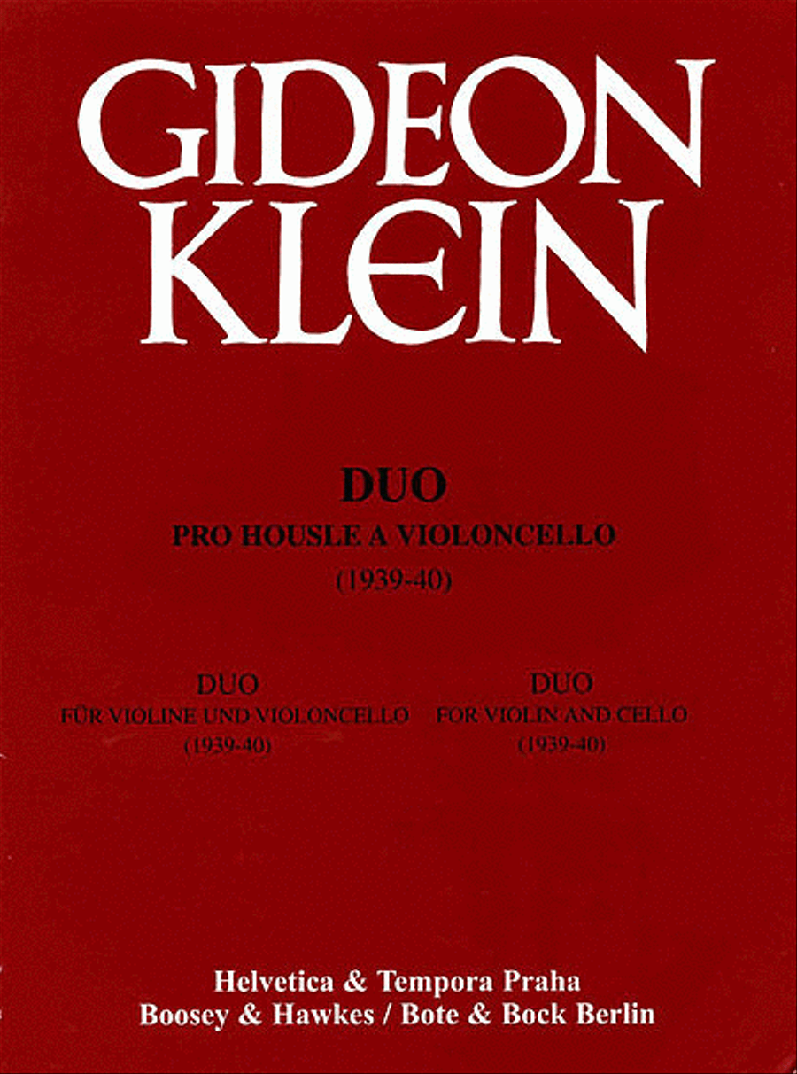 Duo (1939-40) String Duet scores gallery preview page 1