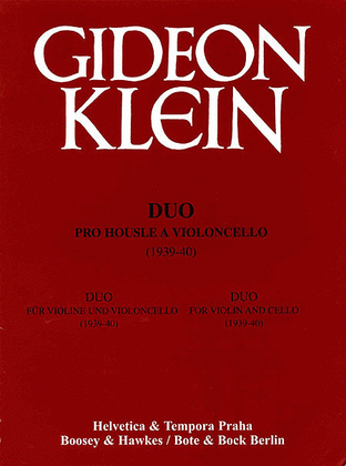 Book cover for Duo (1939-40)