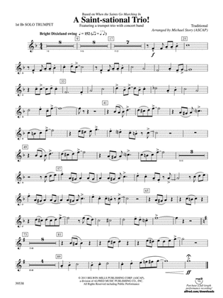 A Saint-sational Trio!: Optional Solo Bb Trumpet